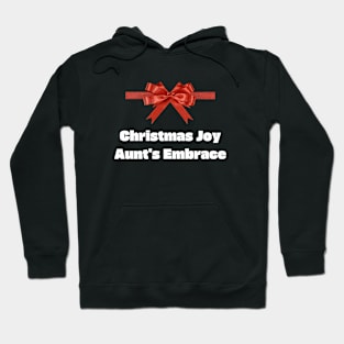 Christmas joy, Aunt's embrace. Hoodie